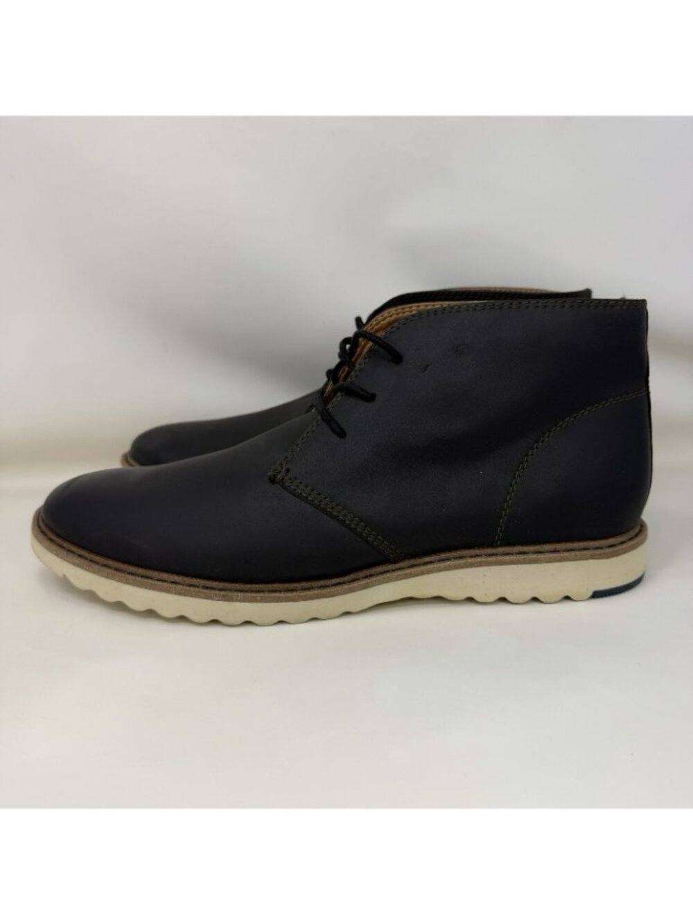 Aldo Camdan Leather Chukka Boots Black Men’s Size 10 - Picture 2 of 7